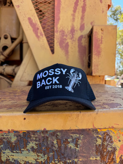 Mossy Black Trucker