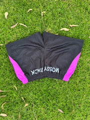 Mossy Back Footy/Ruby Shorts with Zip Pockets - Pink